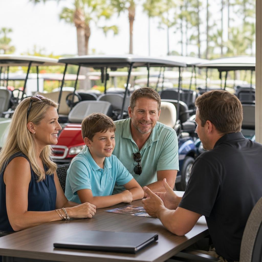PTV cost planning beside a golf cart style vehicle specification